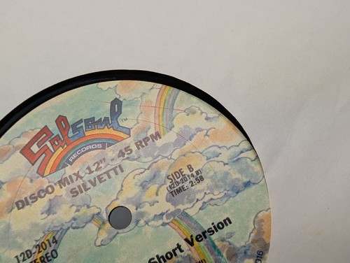 SILVETTI - SPRING RAIN 1976 Single Salsoul Records – 12D-2014 Disco/Soul/Funk - Picture 12 of 21