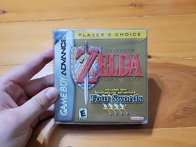 Nintendo GBA Zelda A Link to The Past/Four Swords Box & Manual Only No Game