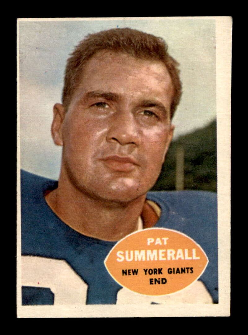 1960 Topps #77 Pat Summerall   EX+ X3019153