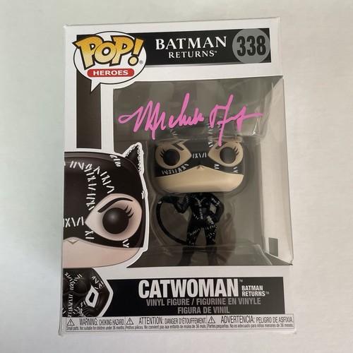 Michelle Pfeiffer Autogramm Batman Returns #338 Catwoman POP! Vinyl Figur