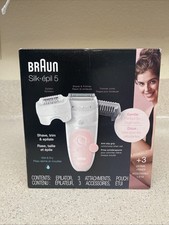 Braun Silk-épil 5 Epilator Cordless Hair Removal Wet/Dry Model 5391