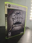 Guitar Hero Metallica (Xbox 360, 2009) CIB Tested