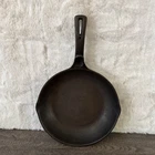 Vintage Wagner Ware Sidney 0 Cast Iron Chef Skillet 9” 1386C Thumb Print Handle