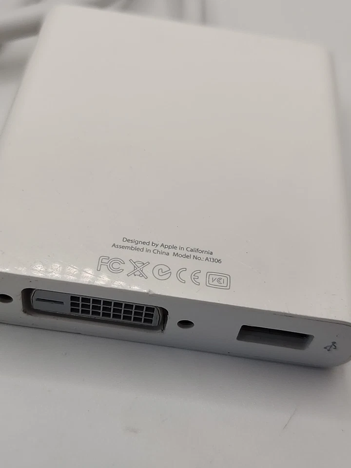Apple Mini DisplayPort to Dual-link DVI Adapter Genuine MB571Z/A. A1306 - Image 3 of 4