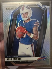 2024 Panini Prizm Keon Coleman Silver Prizm Variation #23 RC Buffalo Bills