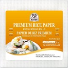 Rice Paper, White Rice Paper Wrappers, 1 Pack, 34 Sheets-Fresh Spring Roll Wr...