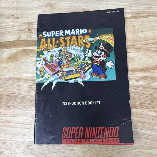 Super Mario All-Stars (Super Nintendo, SNES) Original Cartridge und Handbuch - Bild 2 von 7