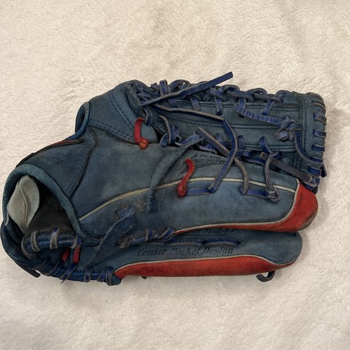 Mizuno GMVP 1277PSE2 12,75" RHT Baseball Handschuh Special Edition blau & rot - Bild 3 von 6