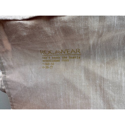 Rocawear Men's Sz: 2XL Beige Cotton Button Down Classic Casual Shirt NEW - Picture 7 of 14