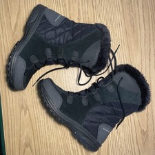 Columbia womens Ice Maiden II Snow Boot, Black Size 9.5  BL 1581-011