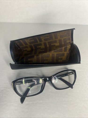Montatura occhiali da vista FENDI F977 nero lucido 54-14-001 Made in Italy inclusa custodia - Foto 2 di 9