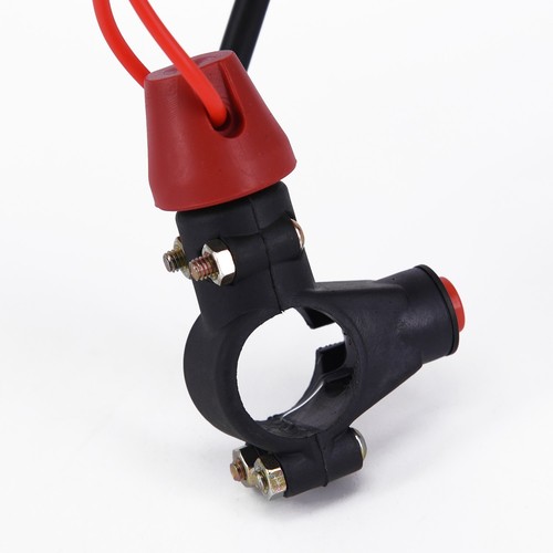 22mm Motorcycle Quad Atv Bike Engine Stop Tether Closed Kill Switch Push Button - Picture 3 of 8