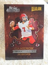 Cameron Rising Wild Card Football Card Set - Collegiate Edition