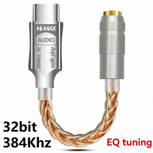 Type C to 3.5mm HiFi Earphone Adapter USB C Audio Decoder Adapter6003 - Bild 6 von 6