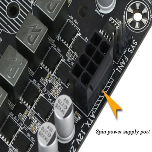 Cable adaptador fuente alimentacion CPU ATX 4 pin hembra a 8 pin Macho REF A-10 - Imagen 3 de 3
