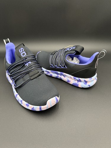 Adidas Lite Racer Adapt 7.0 K Core Black / Clear Pink / Cobalt Blue IH7850 - Picture 7 of 9