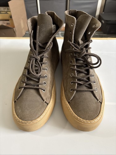 Scarpe sneakers alte Buttero Tanino marrone uomo taglia EU 43 US 10 - Foto 3 di 10