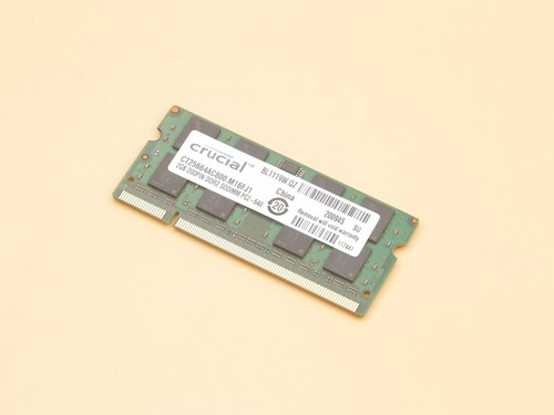 Crucial 4GB 2X 2GB Kit DDR2 SODIMM PC2-6400 800MHz LAPTOP MEMORY Ram 200Pin - Picture 1 of 4