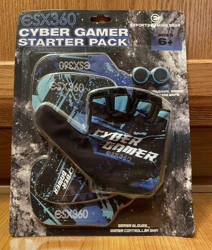 ESX 360 Cyber Gamer Starter Pack includes gamer gloves and more! Boys Gift - New - Afbeelding 1 van 2