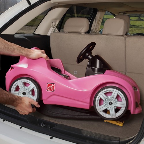 Step2 Whisper Ride Cruiser Push Car Pink Toddler Ride-On Toy New in Damaged Box - Picture 7 of 9