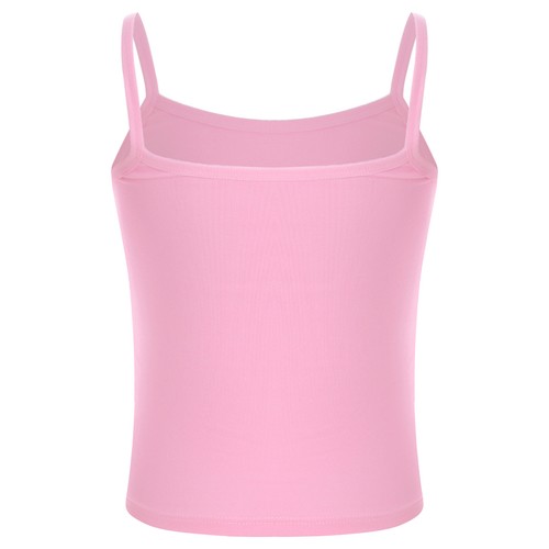 Kids Girl's Camisole Vest Spaghetti Straps Sports Yoga Training Vest Undershirt - Picture 38 of 81