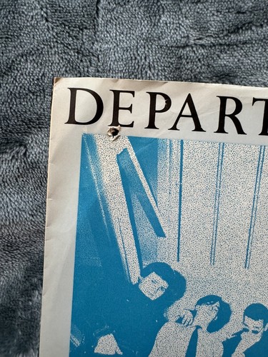 DEPARTMENT S Is Vic There? RARE 1981 STIFF RECORDS USA VERSION New Wave Postpunk - Picture 4 of 17