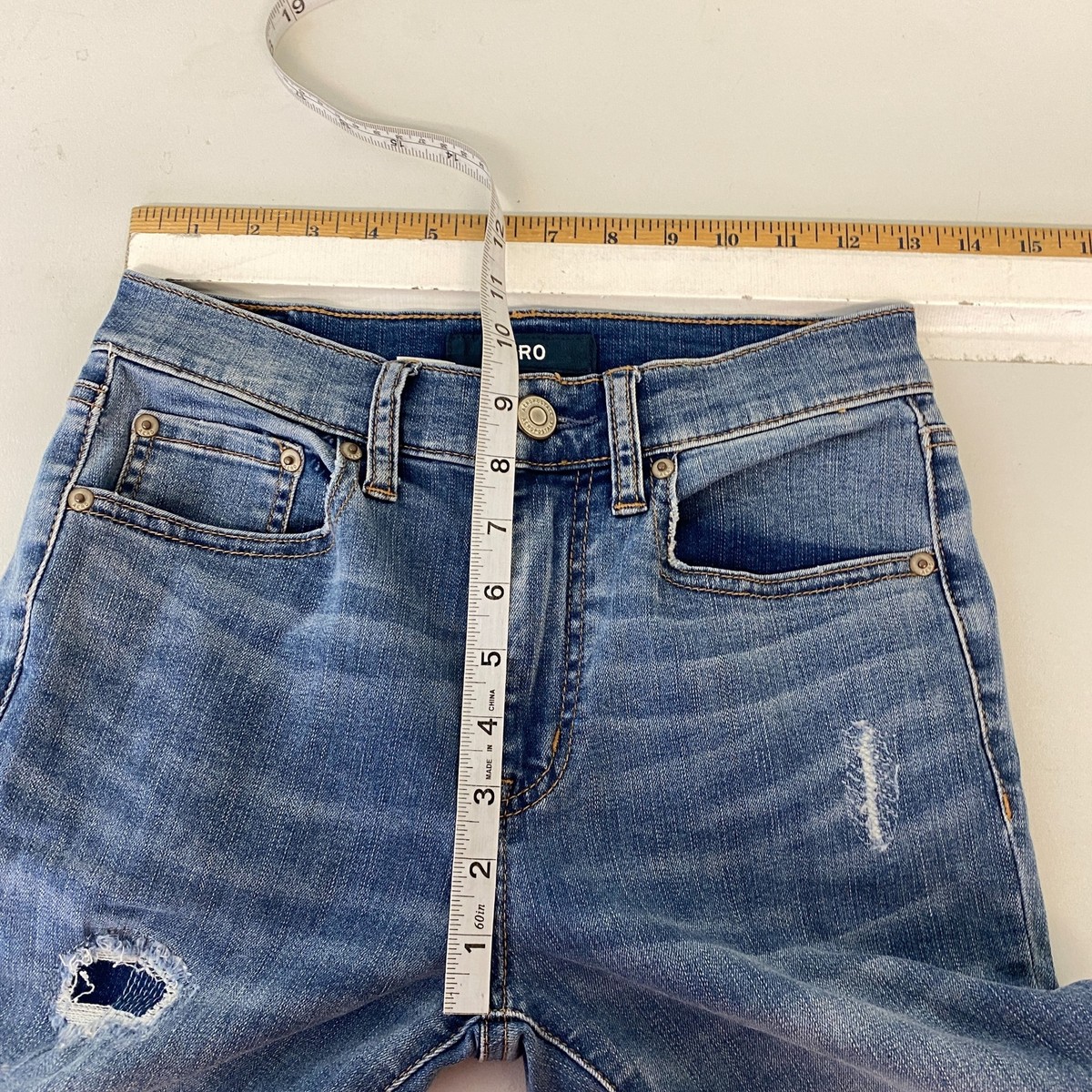 Aero High Rise Skinny Jeans Women's 4 Blue 5-Pocket Mid Rise Aero High Rise Skinny Jeans Women's 4 Blue 5-Pocket Mid Rise