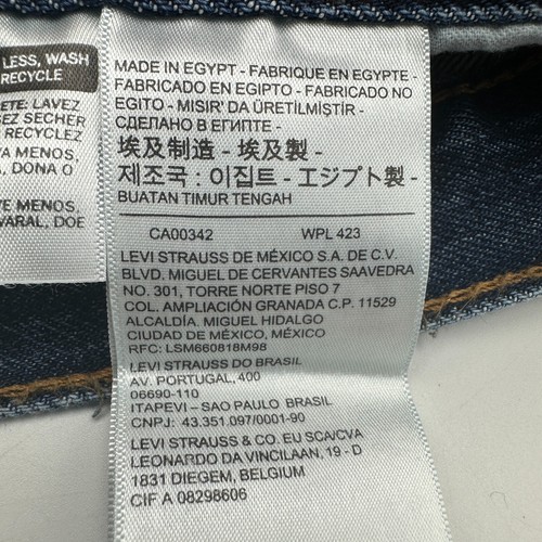 Levi's 559 Straight Leg Jeans Herren W38 L32 Schwarz Mid Rise - Bild 9 von 12