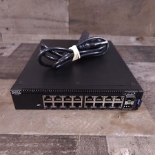 Dell X1018 E10W 16-Port Gigabit Ethernet Smart Managed Network Switch WORKS READ