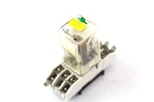 LOT OF 4 KUHNKE RS8420-24vdc RELAY W/ SOCKET