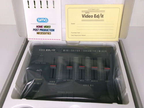 Sima Video Ed/it 2 Mini Editor Video Enhancer and Sound Mixer Model # SED-2 - 第 6/10 張圖片