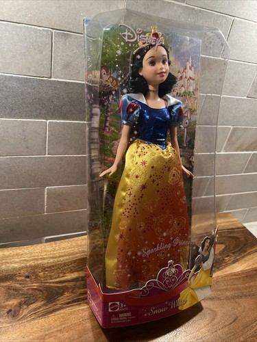Snow White - Sparkling Princess doll- Disney Princess, Mattel - New - Picture 2 of 9