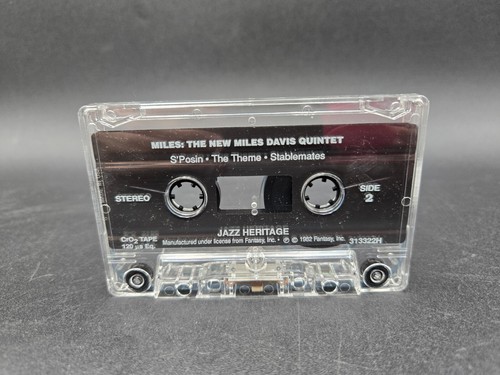 Miles: The New Miles Davis Quintet Cassette Tape Jazz Heritage Fantasy Inc. - Picture 6 of 7