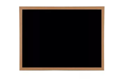 Large Black Board Wooden Framed Small Chalk Board School Office Notice Board UK - Picture 2 of 8