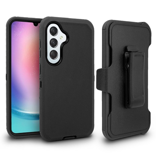 For Samsung Galaxy S24 FE 5G Case Built in Screen Holster Belt Clip+Fast Charger - Picture 16 of 65
