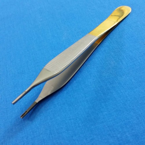 3 T/C ADSON DRESSING SERRATED+TISSUE 1X2TEETH+BROWN 9X9TEETH FORCEPS  - Picture 8 of 8