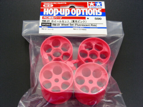 Tamiya LIMITED EDITION 84285 RM01 Fluorecent PINK Wheels Toyota 84C Porsche 956 - Picture 2 of 4