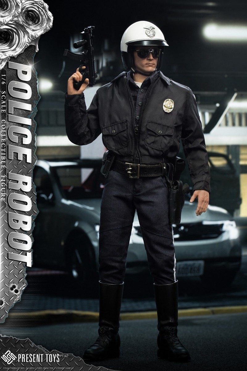 PRESENT TOYS PT-SP62ターミネーター ポリス1/6T-1000 Pre! PRESENT TOY PT-sp62 The Terminator T1000 Collectible 1
