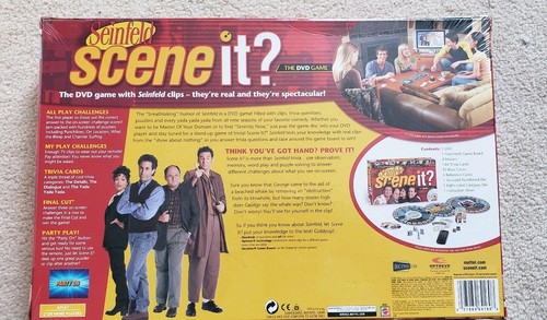 Seinfeld Scene It The DVD Game Trivia Game 2008 SEALED NEW - Picture 2 of 3