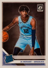 2019-20 Panini Donruss Optic Basketball Rated Rookies #168: Ja Morant Base
