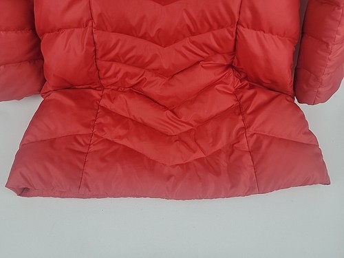 Abrigo Chaqueta Parka Eddie Bauer Mujer Talla PM Plumón de Ganso Rojo EB550 - Imagen 18 de 18