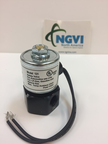 AFC-121; LPG/LP Gas 12V Magnet-Absperrventil; 312 psi; inkl. Messingnippel - Bild 3 von 7
