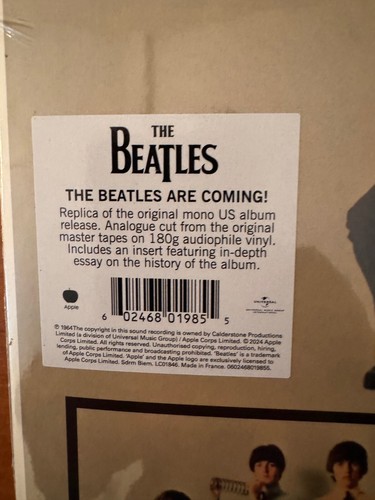 THE BEATLES - MONO MASTERS - 6-LP MONO PRESSING SET - LE - 180-GRAM - BRAND NEW - Picture 21 of 24