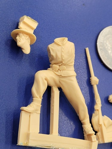 WARRIORS 1/32 63rd Tennessee Infantry Civil War RESIN Model Figure Diorama 54015 - Picture 3 of 5