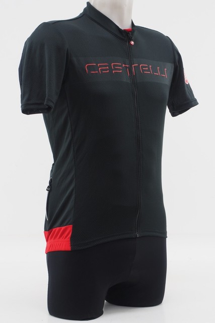 castelli prologo v short sleeve cycling jersey