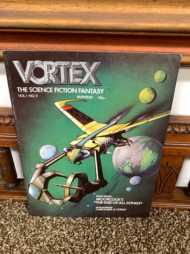 3 VORTEX SCIENCE FICTION FANTASY Magazines #1, 2,3 1977 Michael Moorcock UK Imp - Picture 5 of 11