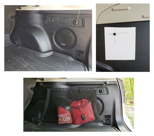 Redes de carga laterales para maletero trasero (juego de 2) para SUBARU FORESTER 2014-2018 totalmente nuevas - Imagen 17 de 22