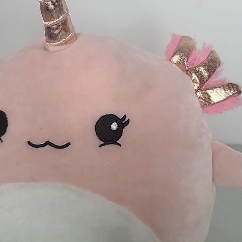 Squishmallows Mystery Squad 8” Unicorn Axolotl Toy Candy Scented Needs Cleaning - Picture 2 of 10