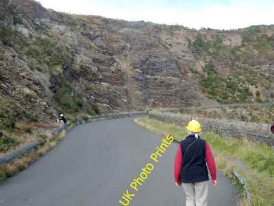 Photo 6x4 Geological formation Keristal Taken during a geological trip, t c2015