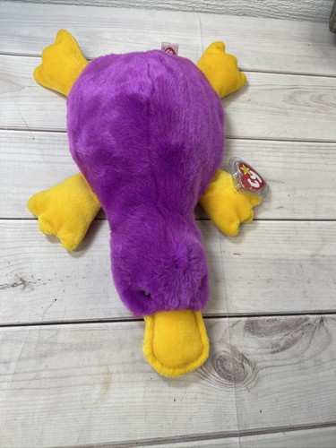 TY Beanie Baby 1993 Patti The Platypus Retired with Tag . - Picture 2 of 6